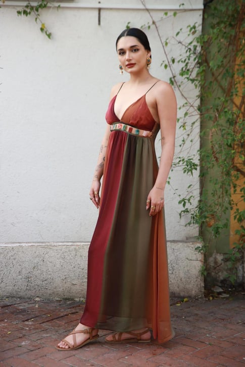 Vestido longo Sunset