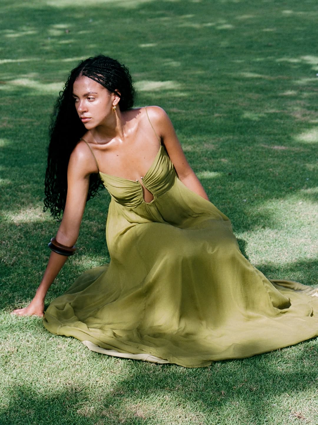 Vestido Luminare Verde