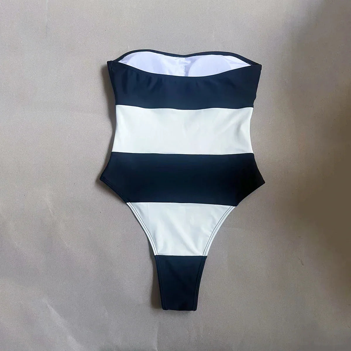 Caprié Bold Stripe One-Piece