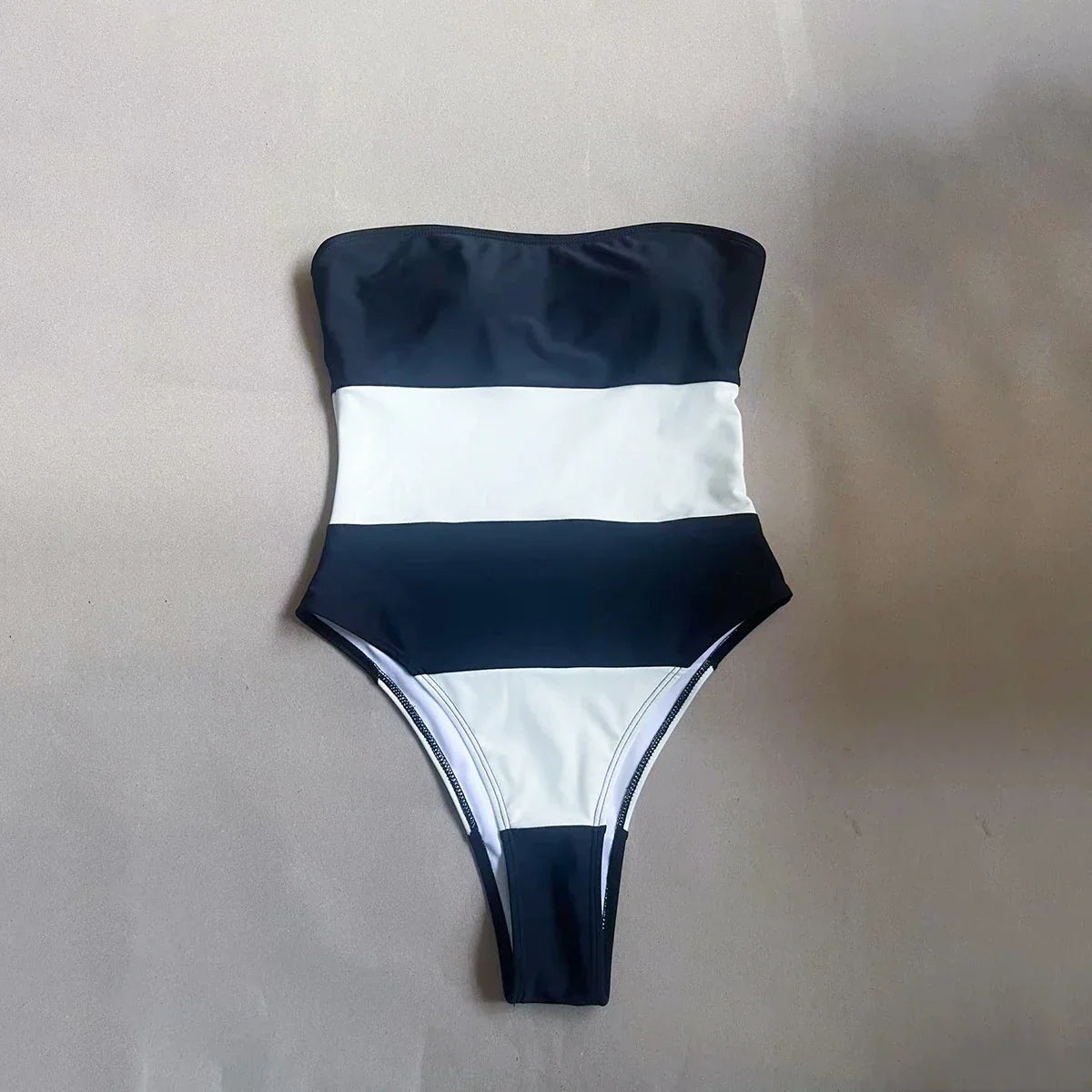 Caprié Bold Stripe One-Piece
