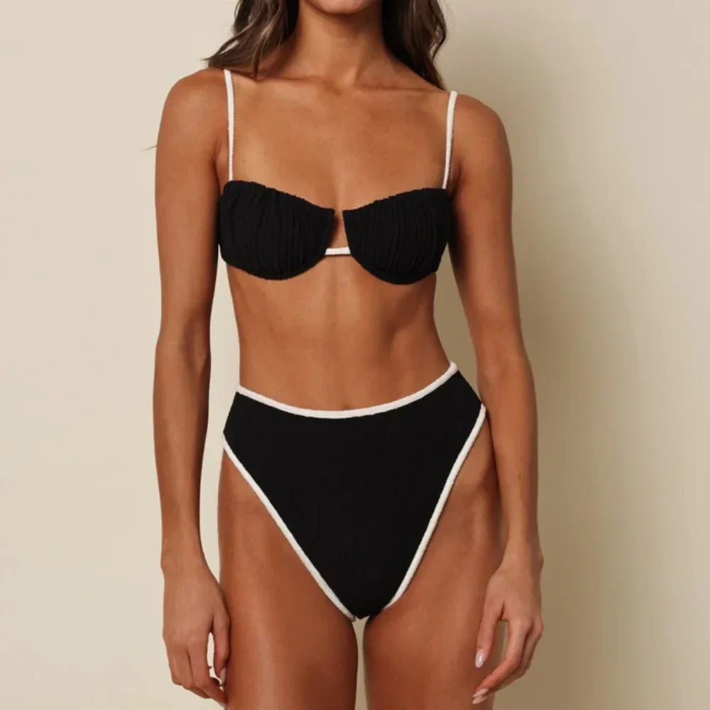 Nuit Élégante Bikini Set