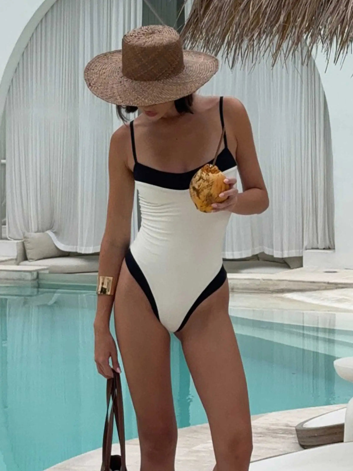 Caprié Amalfi Elegance Maiô de uma peça