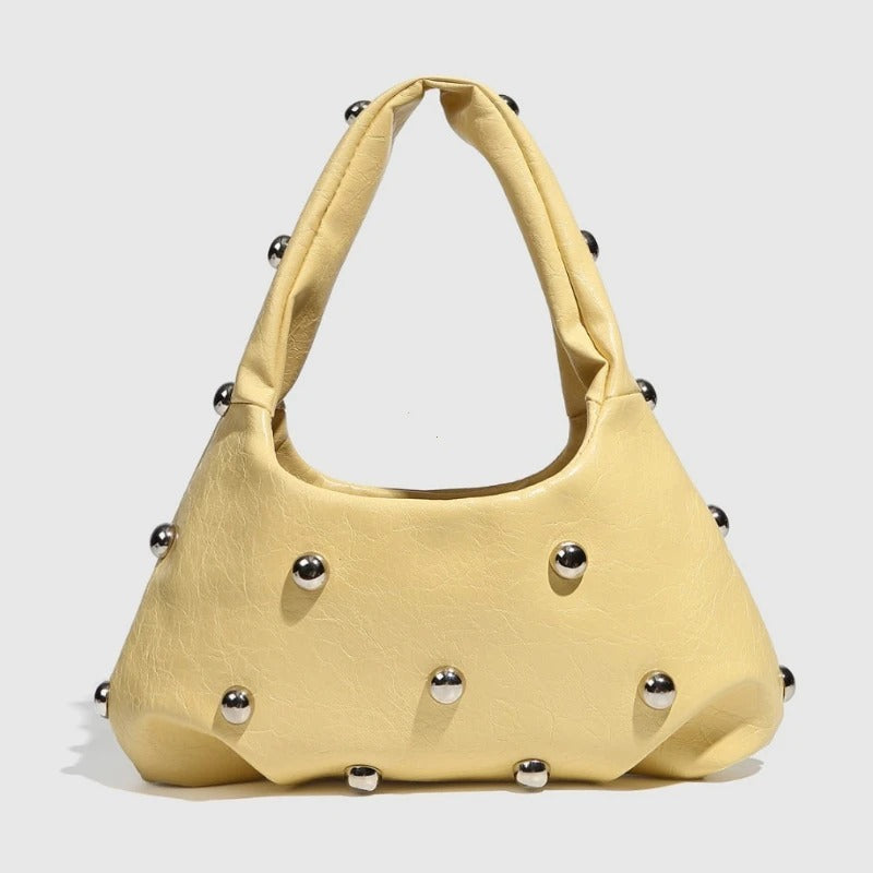 Amalfi Studded Hobo Bag